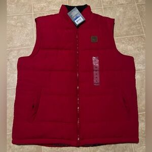 Field & Stream quilted sportsman full zip outdoor vest NWT